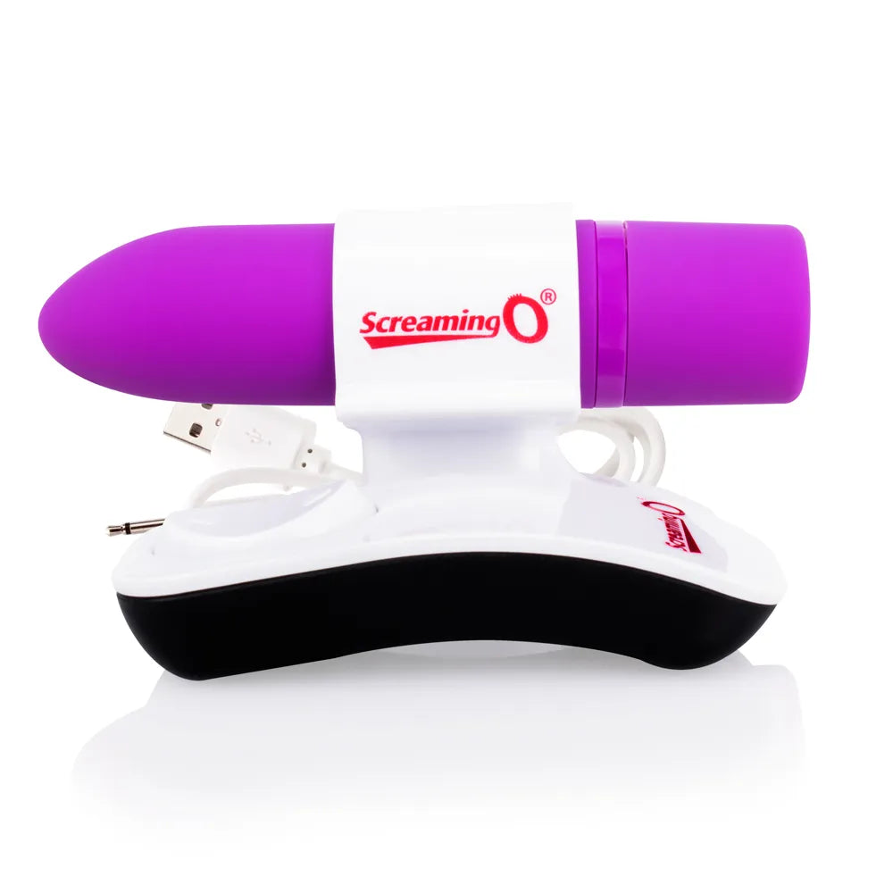 Screaming O Charged Positive Rechargeable Remote Control Vibrator with 20 Vibration Functions > Sex Toys > Remote Control Toys