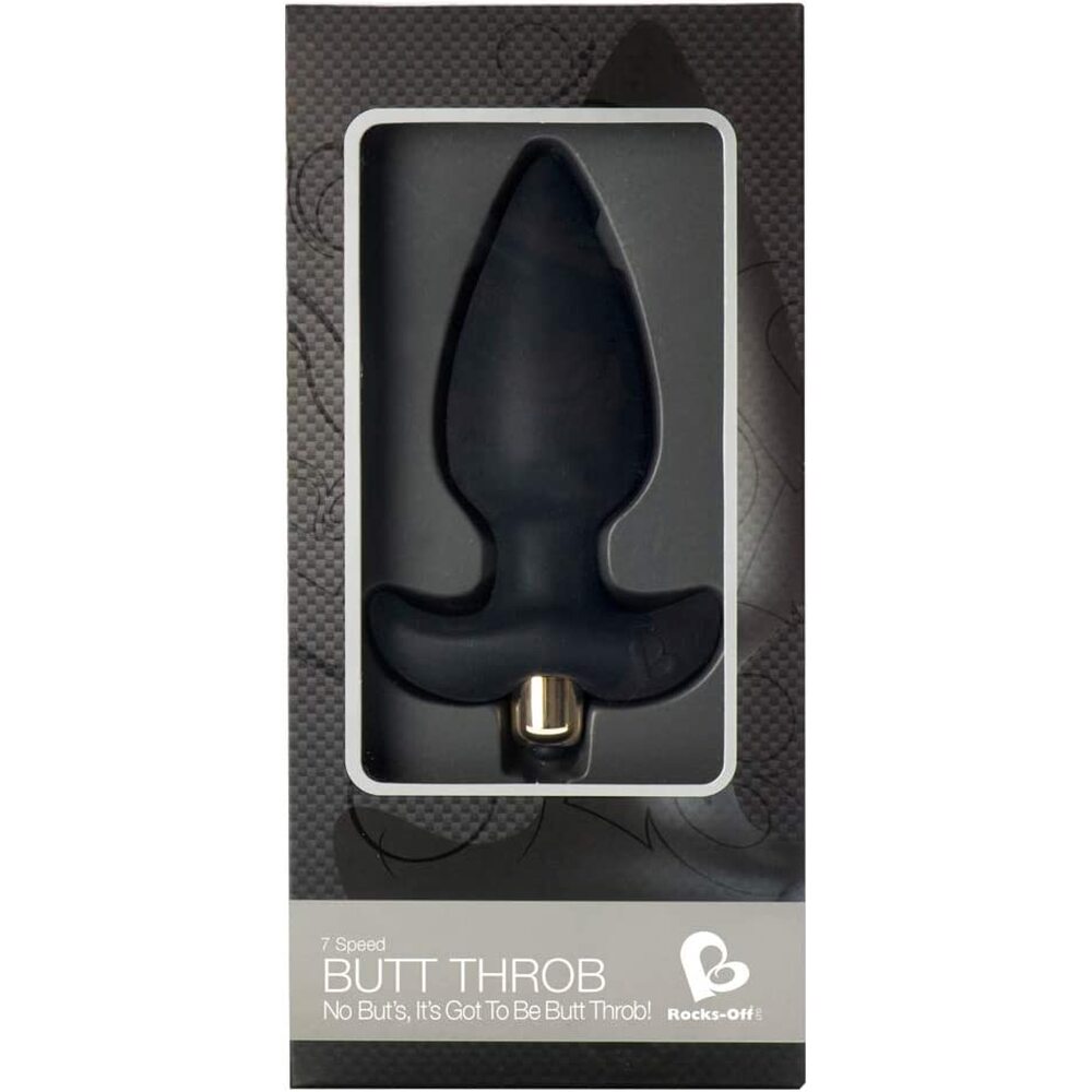 Rocks Off 7 Speed Butt Throb Vibrator > Anal Range > Vibrating Buttplug