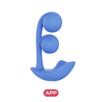 Honey Play Box Melody Twin Balls Clit and G Spot Vibrator – App Controlled Pressure Sensing Silicone Vibrator > Sex Toys For Ladies > G-Spot Vibrators