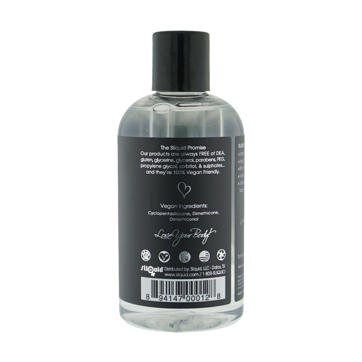 Sliquid Naturals Silver Silicone Personal Lubricant 8.5 oz > Lube > Masturbation Cream