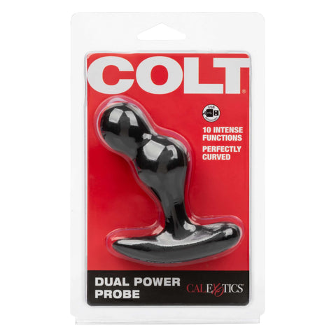 Colt Dual Power Probe – Rechargeable Bulbous Vibrator with 10 Functions > Anal Range > Prostate Plugs