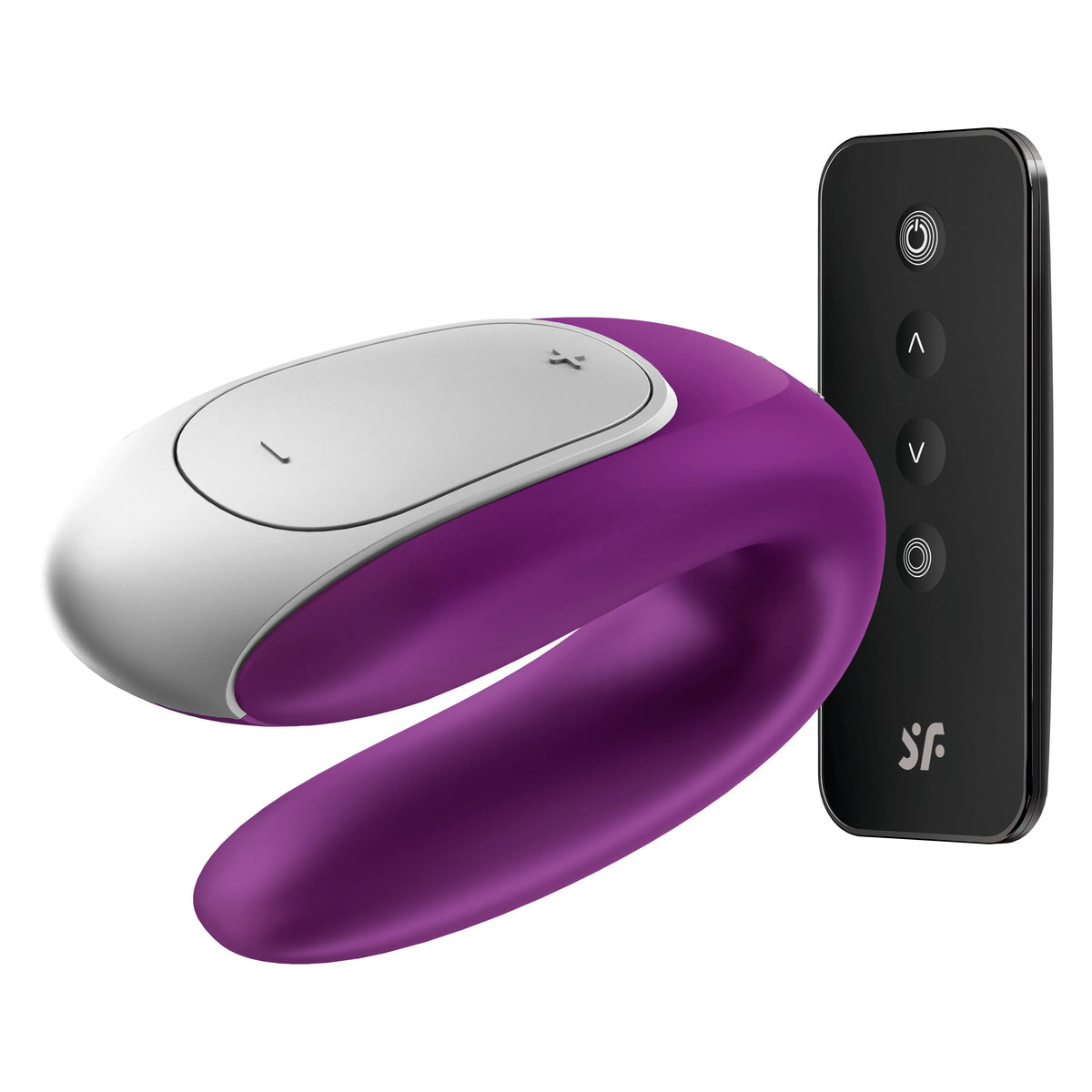 Satisfyer Partner Double Fun App Enabled Rechargeable U-Shaped Couples Vibrator > Sex Toys > Remote Control Toys