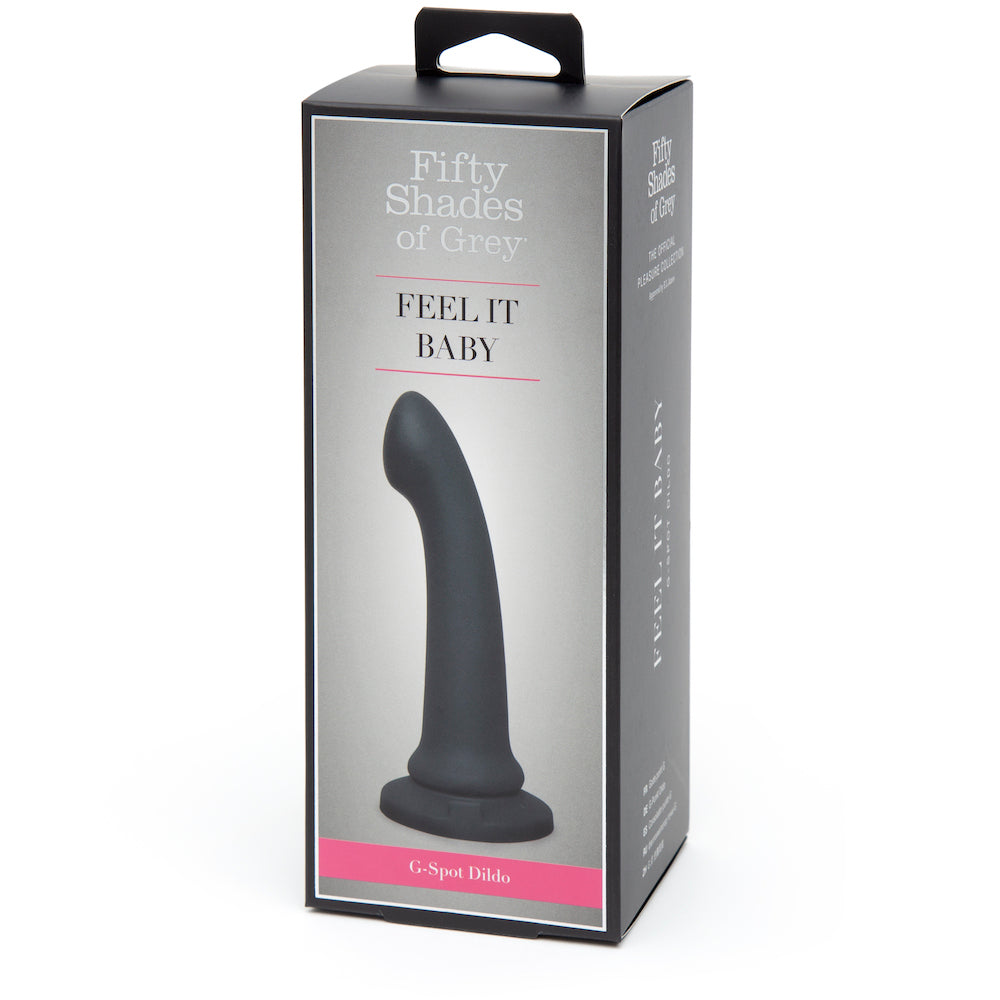 Fifty Shades Of Grey Feel It Baby - 7 Inch Silicone G-Spot Dildo > Dildos > Neutral Dildos