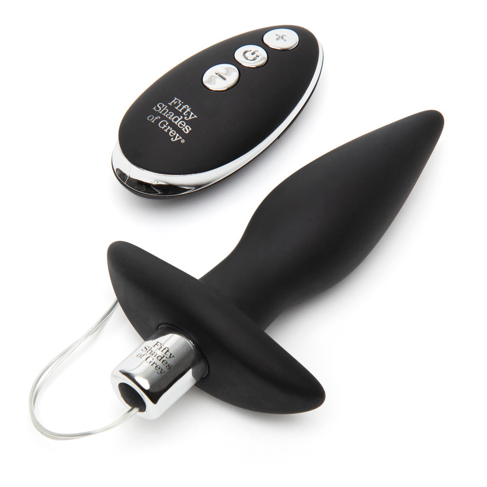 Fifty Shades Of Grey Relentless Vibrations Remote Control Butt Plug > Anal Range > Vibrating Butt Plugs