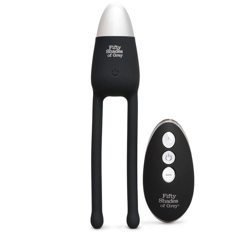 Fifty Shades of Grey Relentless Vibrations Rechargeable Remote Control Couples Vibrator > Sex Toys > Couples Toys