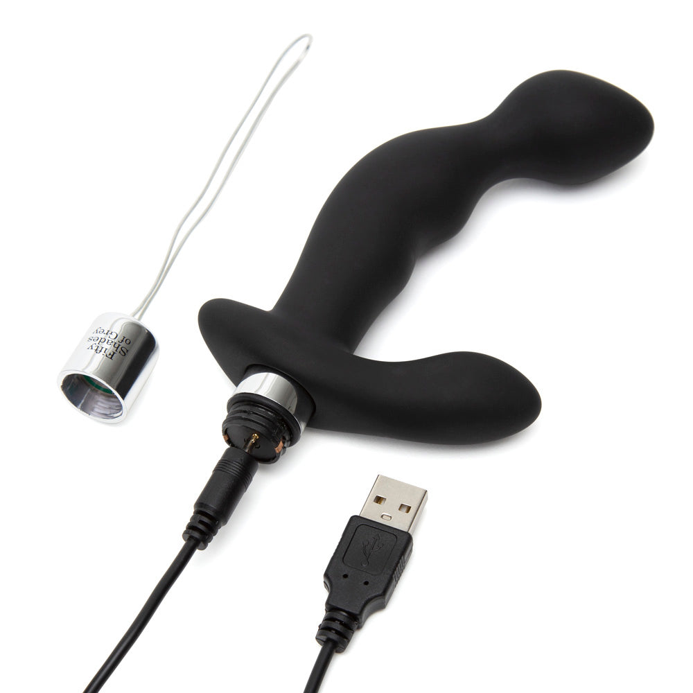 Fifty Shades of Grey Relentless Vibrations Remote Control Rechargeable Prostate Vibrator > Anal Range > Prostate Plugs