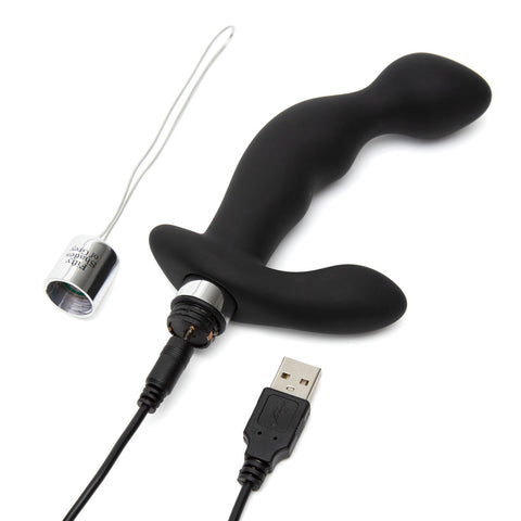 Fifty Shades of Grey Relentless Vibrations Remote Control Rechargeable Prostate Vibrator > Anal Range > Prostate Plugs