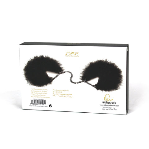 Bijoux Indiscrets Za Za Zu Feather Handcuffs > Bondage Gear > Handcuffs