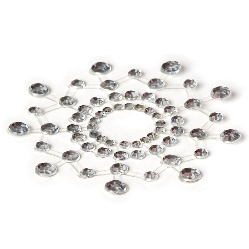Bijoux Indiscrets Mimi Rhinestone Pasties Silver Pasties