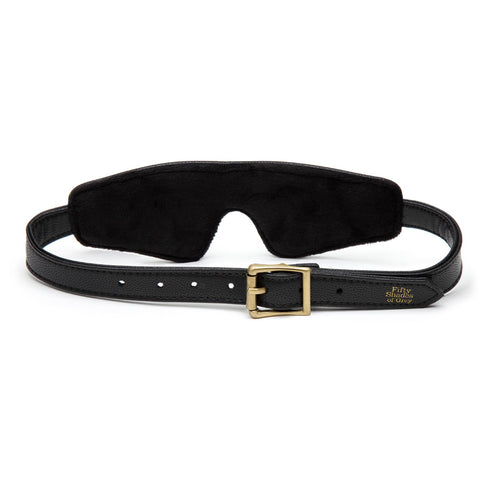 Fifty Shades of Grey Bound to You Blindfold – Vegan Leather Padded Blindfold > Bondage Gear > Blindfolds