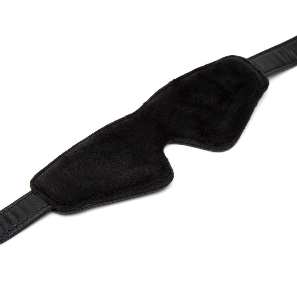 Fifty Shades of Grey Bound to You Blindfold – Vegan Leather Padded Blindfold > Bondage Gear > Blindfolds