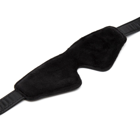 Fifty Shades of Grey Bound to You Blindfold – Vegan Leather Padded Blindfold > Bondage Gear > Blindfolds