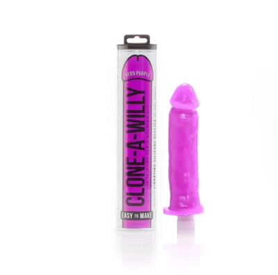 Clone A Willy Neon Purple Silicone Vibrator Purple > Realistic Dildos and Vibes > Mould your own kits