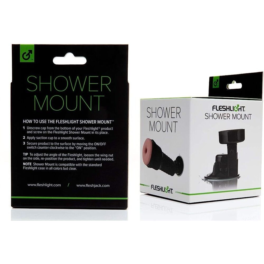 Fleshlight Shower Mount – Durable Plastic Hands-Free Accessory for Fleshlight Masturbators > Sex Toys For Men > Masturbators > Manual