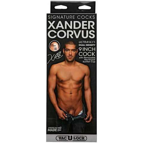 Vaculock Xander Corvus Signature 9 Inch Realistic Dildo Dongs Celebrity