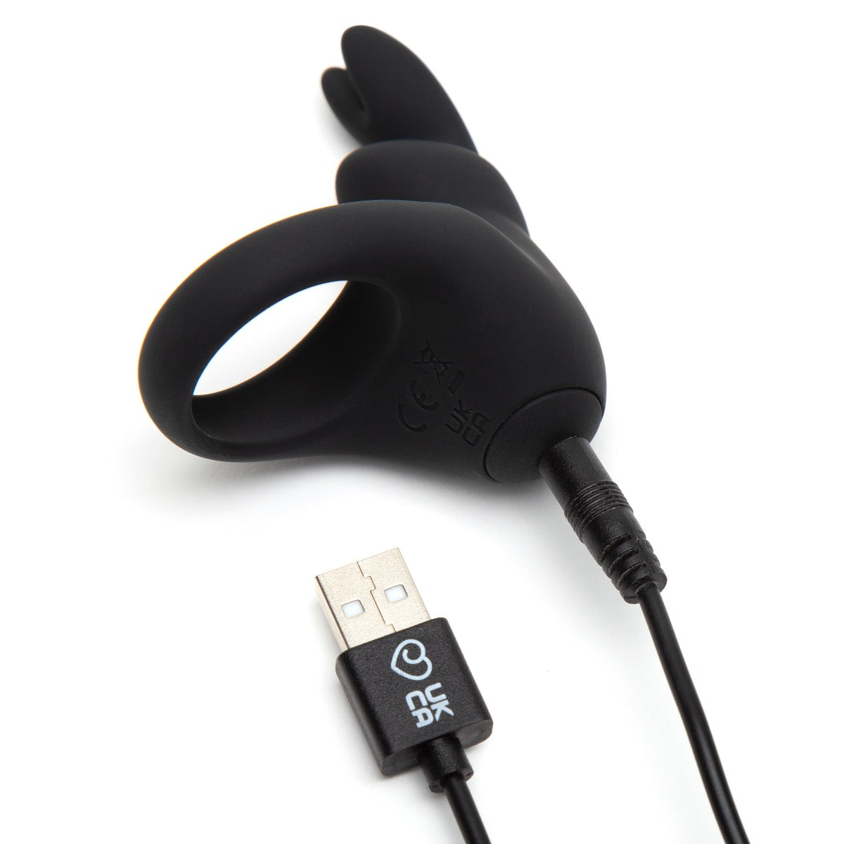 Happy Rabbit Rechargeable 12 Function Silicone Vibrating Cock Ring > Cock Ring > Vibrating
