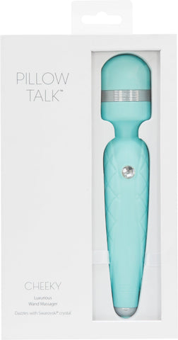 Pillow Talk Cheeky Teal Luxurious Self-Care Wand