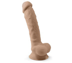 Silexd Model 1 Realistic Dual Density Silicone Dildo with Suction Cup (7 to 10 Inch) 9.5 Inch Tan > Dildos > Realistic Dildos