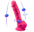 Silexd Model 1 Realistic Dual Density Silicone Dildo with Suction Cup (7 to 10 Inch) > Dildos > Realistic Dildos