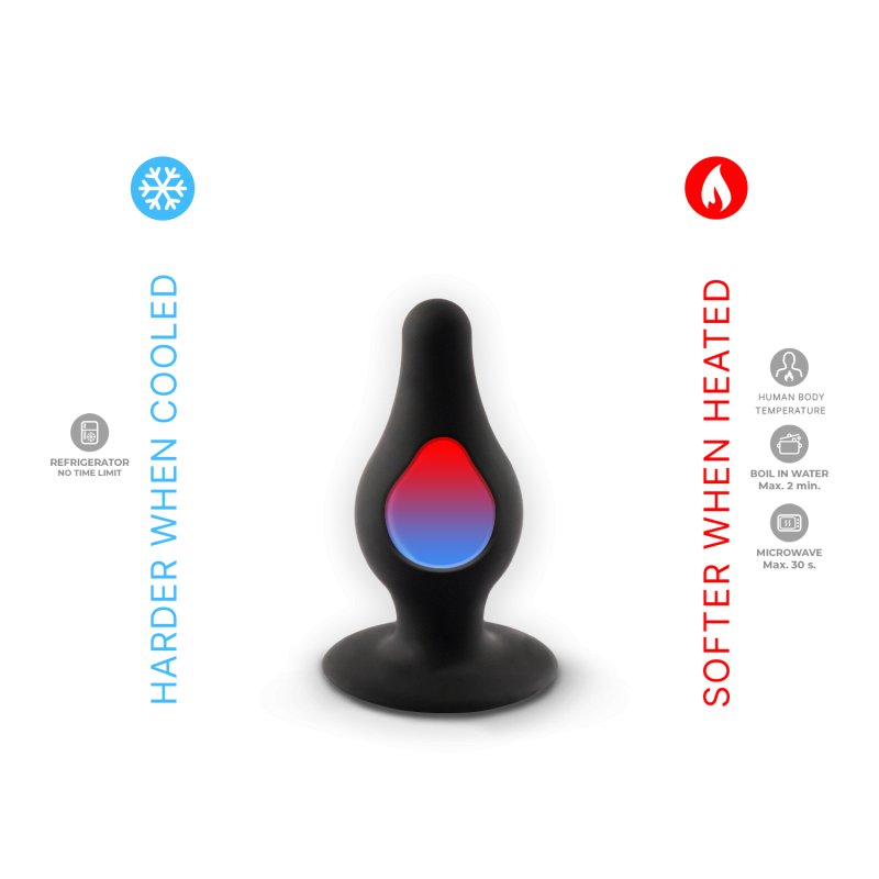 Silexd Plug Model 2 Dual Density Silicone Butt Plug (Extra Small to Large) > Anal Range > Butt Plugs