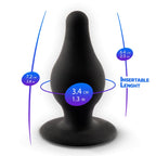 Silexd Plug Model 2 Dual Density Silicone Butt Plug (Extra Small to Large) > Anal Range > Butt Plugs