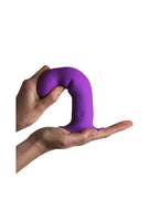Adrien Lastic Hitsens 3 Purple 7 Inch Motorized Dual Density Silicone Dildo