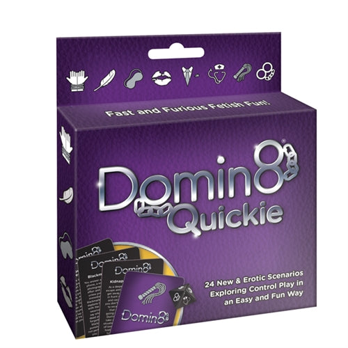 Domin8 Quickie Card Game For Couples Intimacy Play Night Games