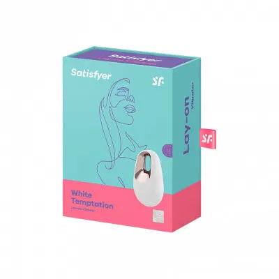 Satisfyer Layons White Temptation – Compact Ergonomic Clitoral Stimulator with 15 Vibration Modes > Sex Toys For Ladies > Clitoral Vibrators and Stimulators