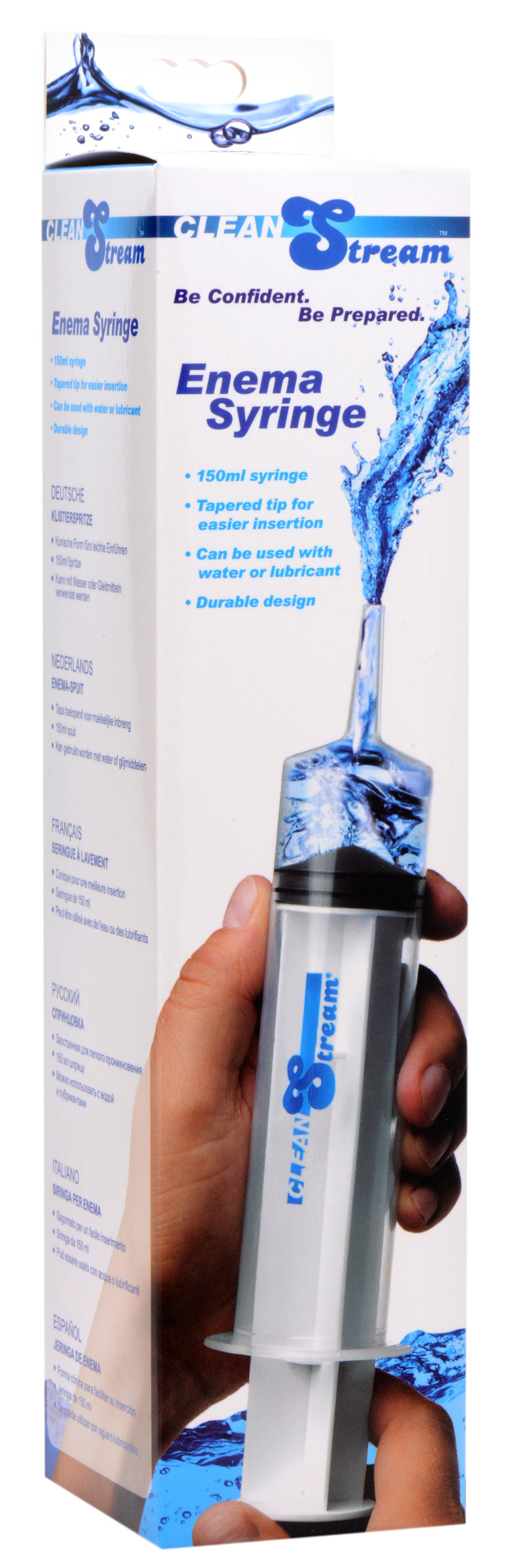 CleanStream Enema Syringe 150ml – Enema Syringe Default Title > Essentials > Douches