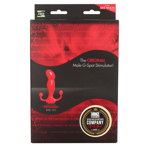 Aneros Progasm Red Ice Prostate Massager > Anal Range > Prostate Massagers
