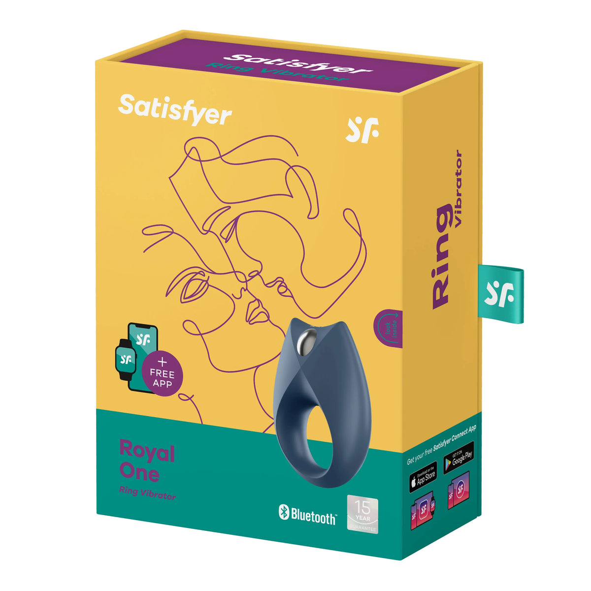 Satisfyer Royal One – App Enabled Silicone Cock Ring > Sex Toys > Remote Control Toys
