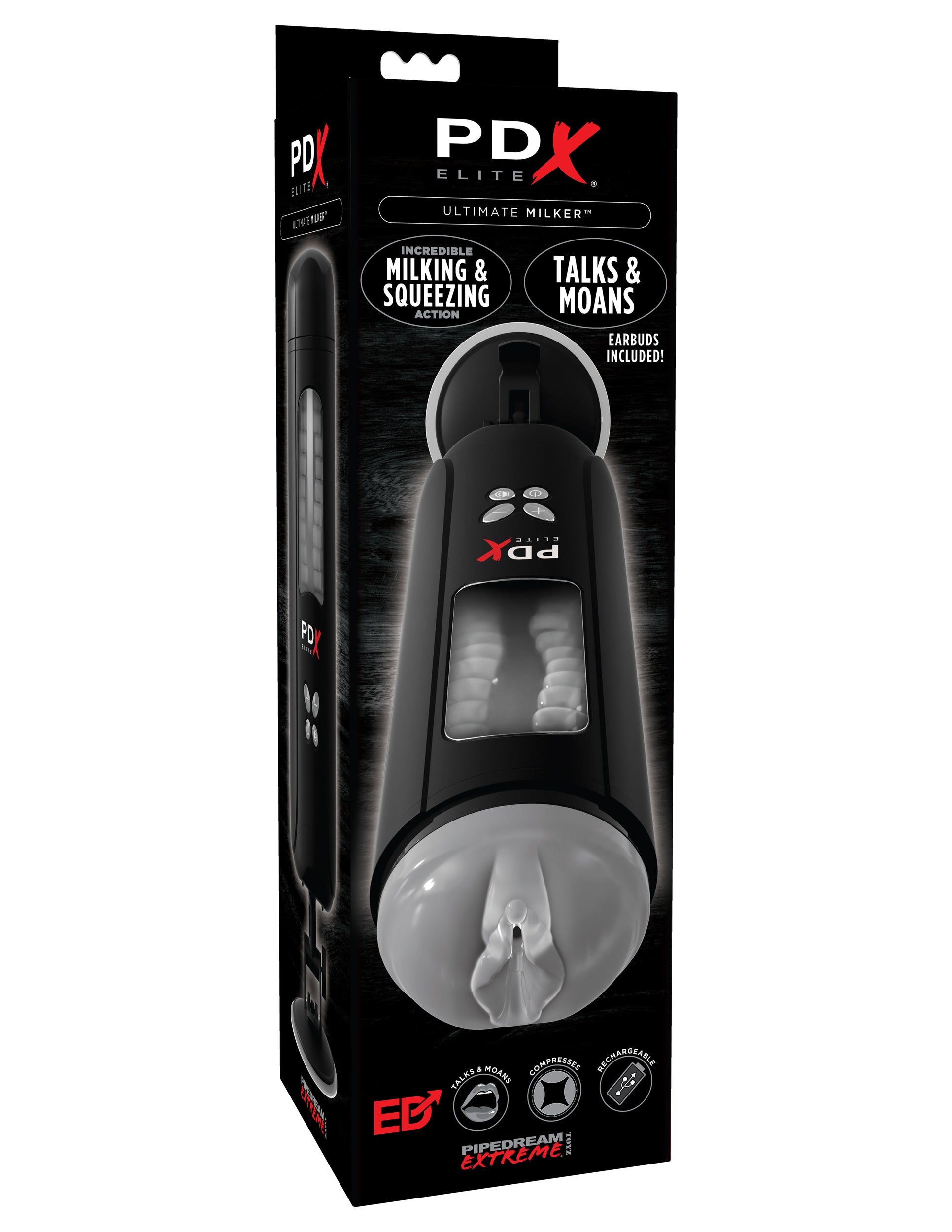 PDX Extreme Toyz Elite Ultimate Milker – Powered Masturbator > Sex Toys For Men > Masturbators Premium