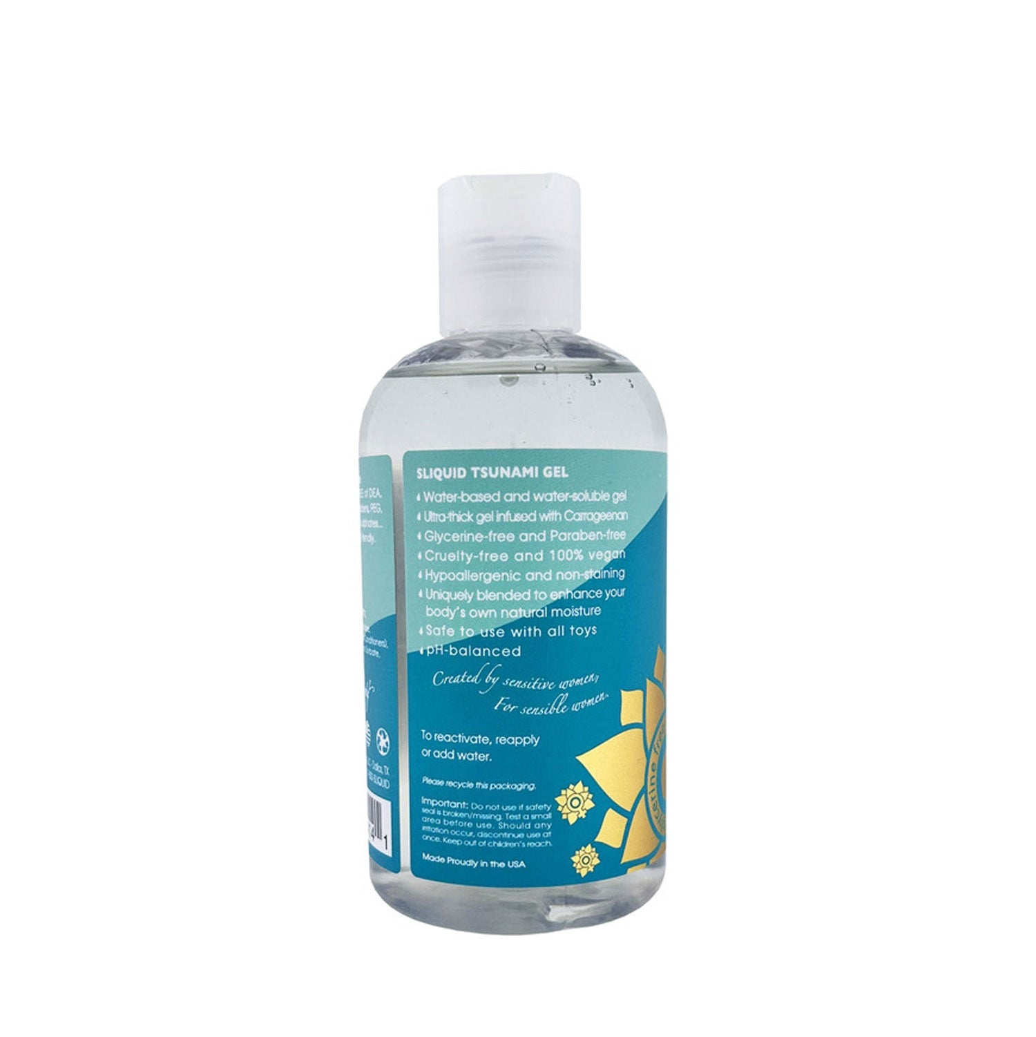 Sliquid Tsunami Ultra Thick Gel – Water-Based Lubricant Gel  8.5 fl oz (255ml) Secondary image
