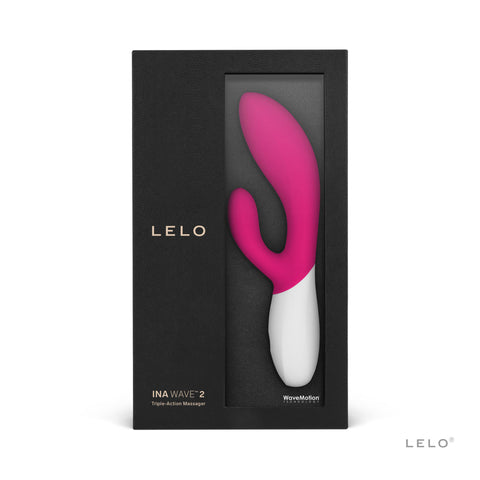Lelo Ina Wave 2 Luxury Rechargeable Vibe Cerise Pink > Sex Toys For Ladies > G-Spot Vibrators