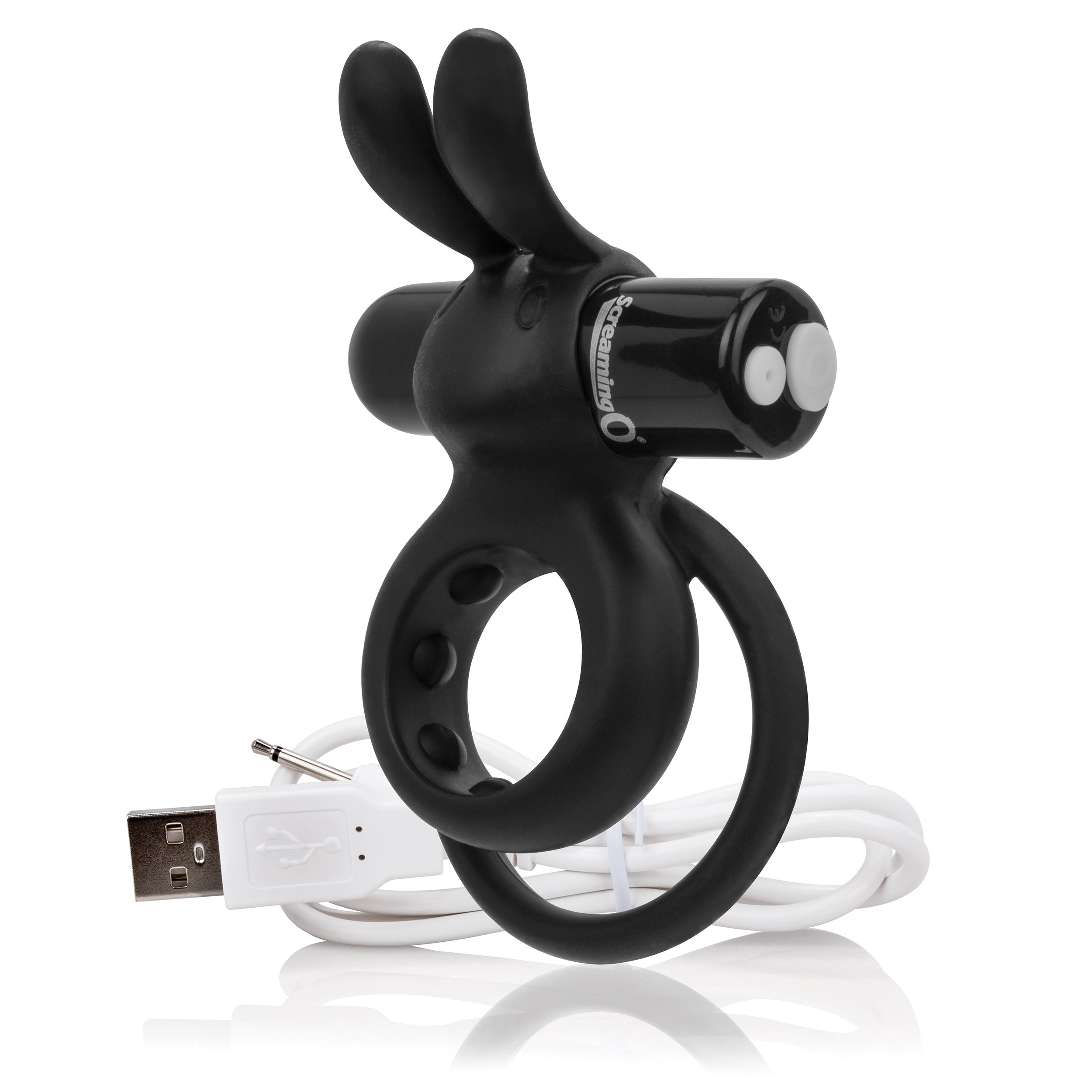 Charged Ohare Rechargeable Double Cock Ring True Silicone – Couples' Intimacy Vibrator > Sex Toys > Couples Toys