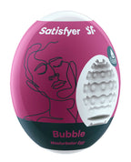 Satisfyer Masturbator Egg Bubble Hydro-Active Texture Compact Pleasure Device > Sex Toys For Men > Masturbators Cup