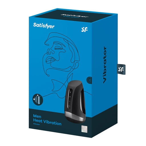 Satisfyer Men Heat and Vibration Masturbator – Warming Technology Masturbator Device > Sex Toys For Men > Masturbators > Vibrating