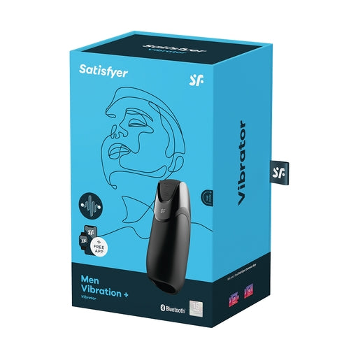 Satisfyer Men Vibration+ – Rechargeable Vibrating Masturbator Black > Sex Toys For Men > Masturbators > Vibrating