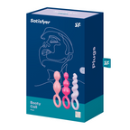 Satisfyer Booty Call Set of 3 Silicone Anal Plugs > Anal Range > Butt Plug Kits