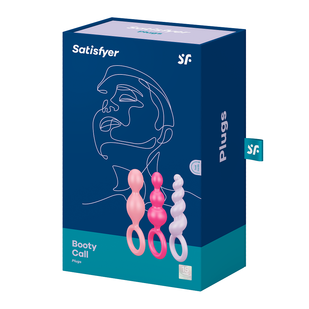 Satisfyer Booty Call Set of 3 Silicone Anal Plugs > Anal Range > Butt Plug Kits