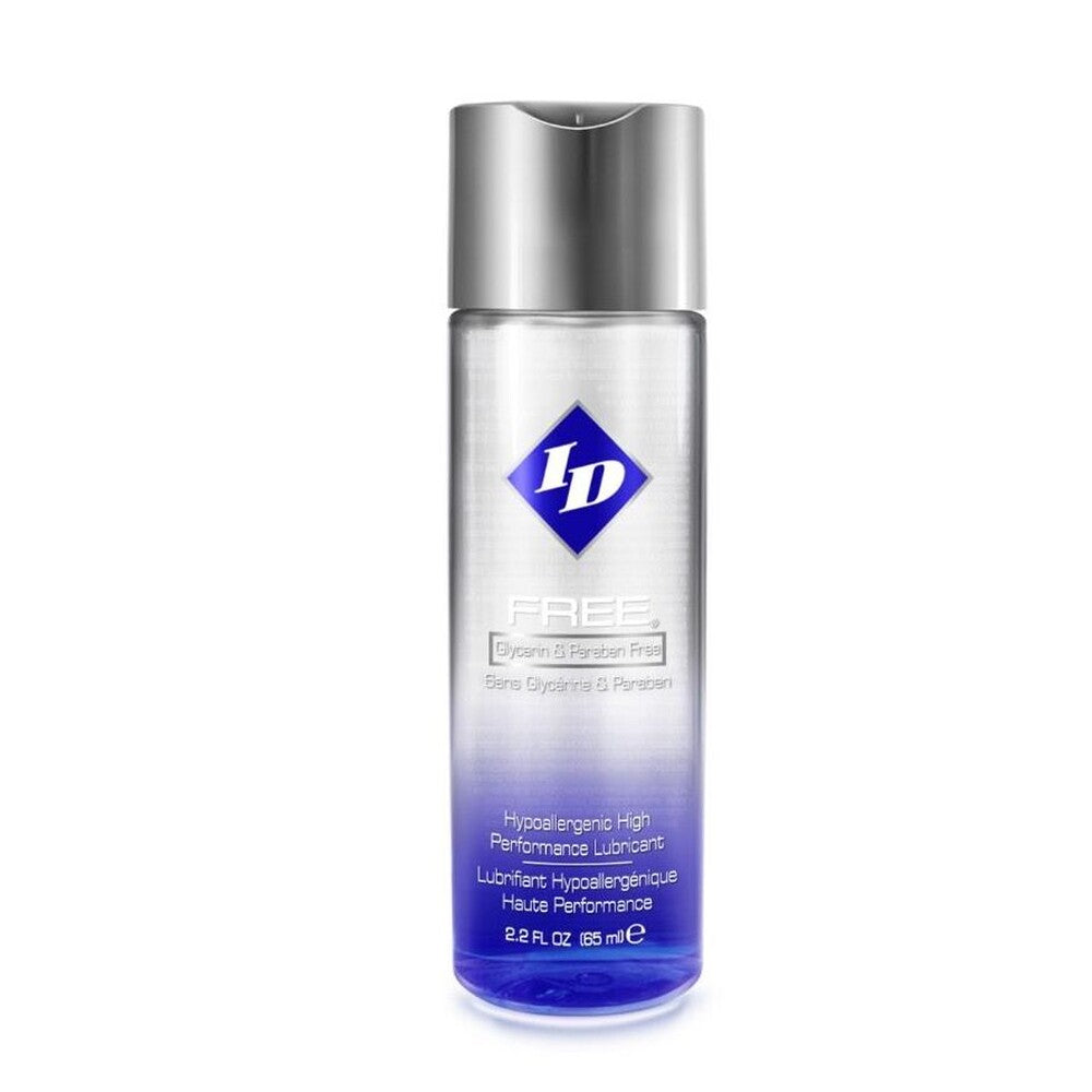 ID Free Hypoallergenic Waterbased Lubricant 65ml for Sensitive Skin Clear Water Based Lube