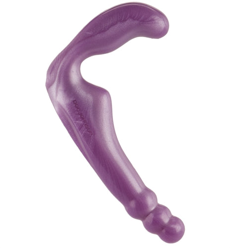 Doc Johnson Platinum The Gal Pal (Iridescent Purple) – Premium Silicone Strapless Strap-On (7.75 inches) > Dildos > Strapless Strap Ons