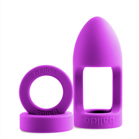 Balldo The Worlds First Ball Dildo Purple Default Title > Sex Toys For Men > Penis Sleeves