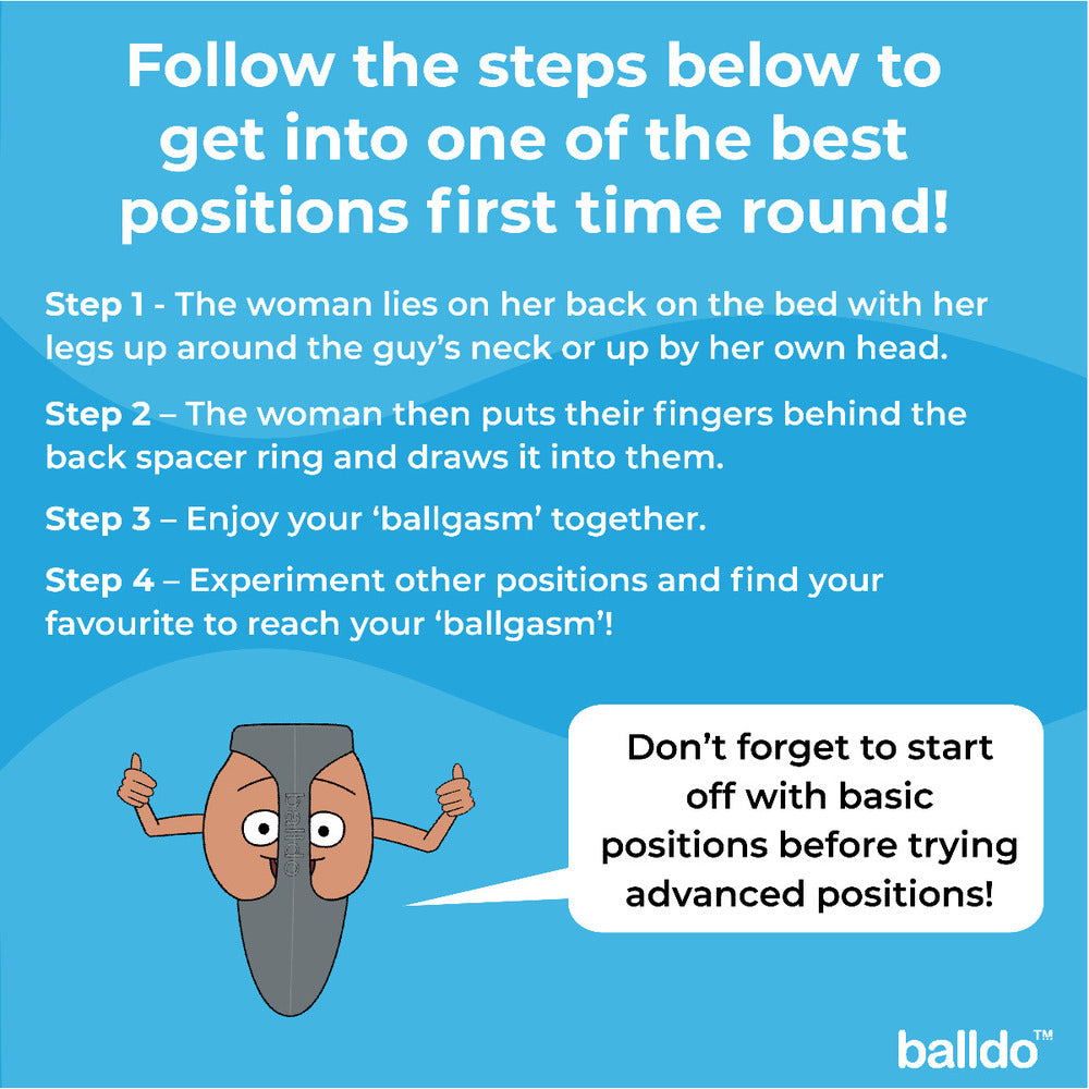 Balldo The Worlds First Ball Dildo Steel Grey > Sex Toys For Men > Penis Sleeves