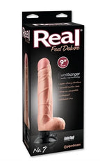 Real Feel Deluxe No.7 9 Inch Phthalate-Free Fanta Flesh Lifelike Vibrator > Vibrators > Realistic Vibrators