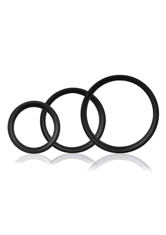 Screaming O Ringo Pro X3 Silicone Cock Ring Trio Pack COCK RING Set