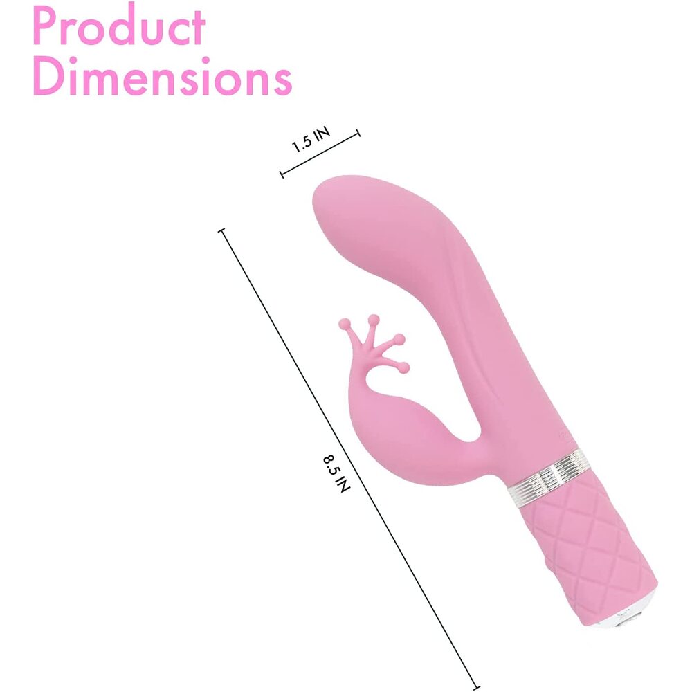 Pillow Talk Kinky GSpot and Clit Vibe VIBRATORS-RABBIT-MULTI