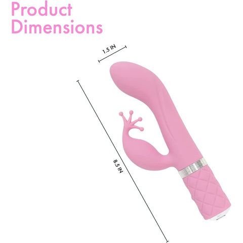 Pillow Talk Kinky GSpot and Clit Vibe VIBRATORS-RABBIT-MULTI