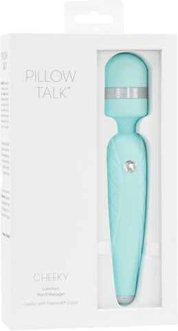 Pillow Talk Cheeky Teal Luxurious Self-Care Wand