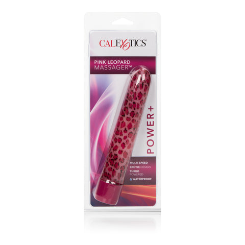 Pink Leopard Massager Vibrator Mini Compact Rechargeable BULLETS